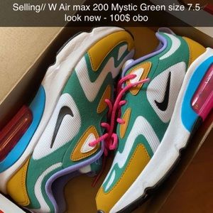 Nike air max 200 Mystic green